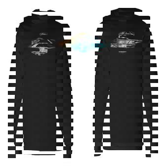 Ufo 星雲tシャツ Uapと空飛ぶ円盤愛好家 長袖Tシャツ - Kawaiitshirt