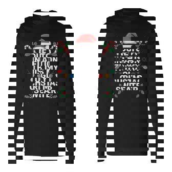 Ugly Christmas Sweaters Due To Inflation Long Sleeve T-Shirt | Seseable CA