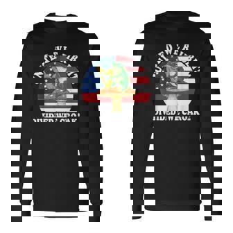 United We Ribbit Croak Frog Punny Long Sleeve T-Shirt | Seseable FR