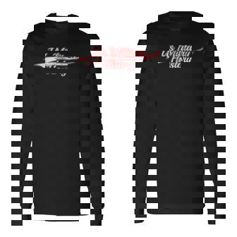 Us Military History Veteran Honor War Stories Vintage Long Sleeve T-Shirt | Mazezy