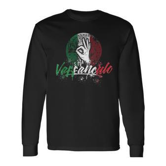 Vaffanculo Drôle De Dicton Italien De L'italie T-shirt à manches longues - Cadeauxyz