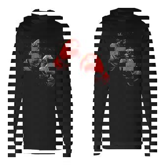 Vector Guantes De Boxeo Manga Larga Camiseta de manga larga - Regaloses