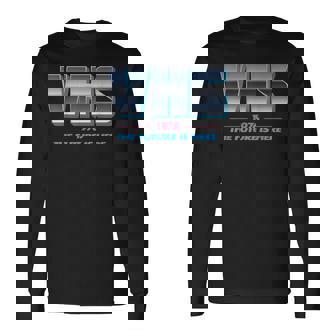 Vhs Tape The Future Is Here Retro Lover -Ideo 長袖Tシャツ - Kawaiitshirt