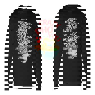 Vietnam Viet Crazy Pho You Vietnamese Rice Noodle Soup Long Sleeve T-Shirt | Mazezy