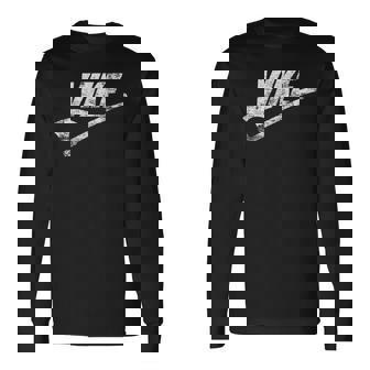 Vike Wikinger Kampfaxt Lustig Distressed Langarmshirts - Geschenkecke