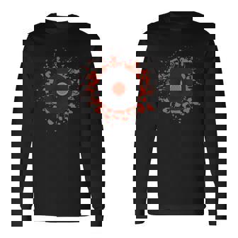 Vinilo De Notas Musicales Cononido Musical Manga Larga Camiseta de manga larga - Regaloses