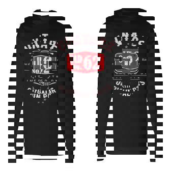 Vintage 1960 ヴィンテージ 1960年生まれ 62歳の誕生日ギフトアイデア 62歳 長袖Tシャツ - Kawaiitshirt