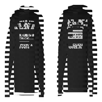 Vintage Atlanta Georgia Ga Est 1837 Souvenir Long Sleeve T-Shirt - Thegiftio