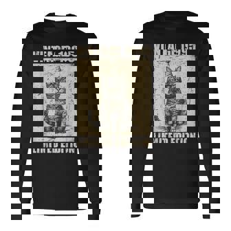 Vintage Cat 1995 30歳の誕生日 限定版 長袖Tシャツ - Kawaiitshirt