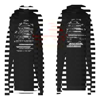 Vintage Hawaii Usa Flag Pearl Harbor Memorial Day Long Sleeve T-Shirt - Monsterry