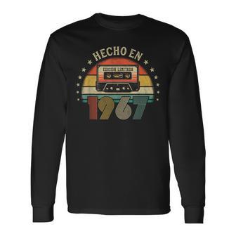 Vintage Hecho En 1967 Regalo Nacido En 1967 Edición Limitada Camiseta de manga larga - Regaloses