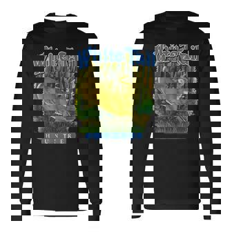 Vintage Tail Deer Hunting Graphic Long Sleeve T-Shirt | Mazezy