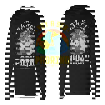 Voy Aer Padrino Camiseta de manga larga - Regaloses