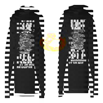 I Want Paella Not Your Opinion スペインのパエリア 長袖Tシャツ - Kawaiitshirt