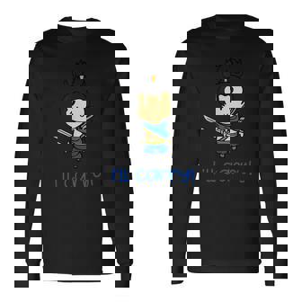 I Wear Chibi League Heroes ユースゲーム メンズ レディース 長袖Tシャツ - Kawaiitshirt