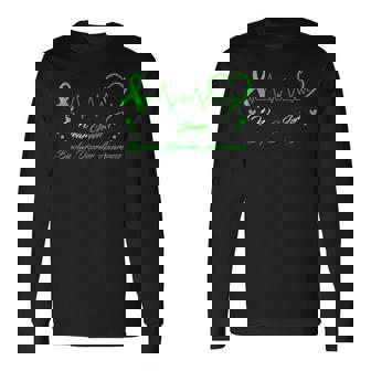 I Wear Green For Bipolar Disprder Awareness 長袖Tシャツ - Kawaiitshirt