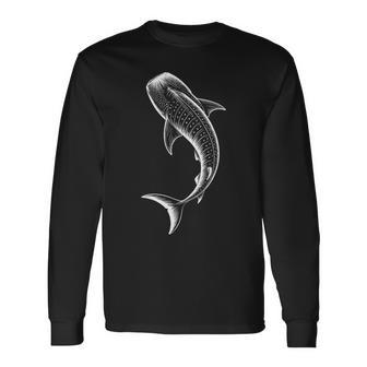 Whale Shark Marine Biology Long Sleeve T-Shirt | Seseable FR