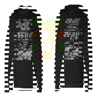 Wild Daddy Of The Birthday Boy Zoo Safari Jungle Animal Long Sleeve T-Shirt - Thegiftio