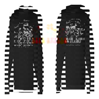 Wildflower Life Skills Dream Team Special Education Teacher Long Sleeve T-Shirt | Mazezy