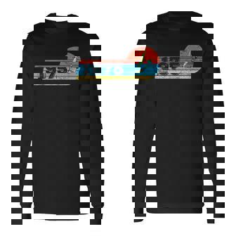 Windsurfer Board Surf-Sail Vintage 1975 Birthday Windsurfing Tank Top Long Sleeve T-Shirt | Mazezy