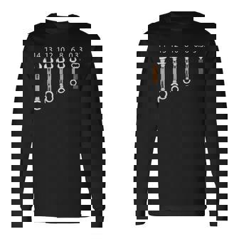 Wrench ボトルオープナー ビールメカニックシャツ 長袖Tシャツ - Kawaiitshirt