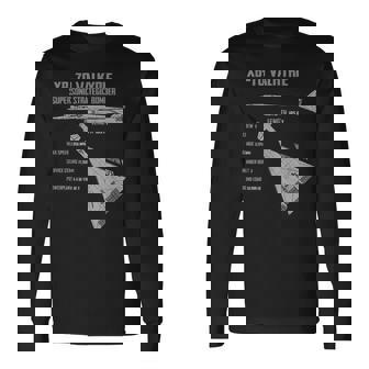 Xb-70 ヴァルキリー 長袖Tシャツ - Kawaiitshirt