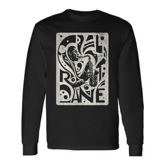 Yes I Speak Coltrane Jazz Music Lover Long Sleeve T-Shirt - Thegiftio UK