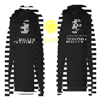 Zero Zero Two 、面白いピックルボール退職ギフト 長袖Tシャツ - Kawaiitshirt