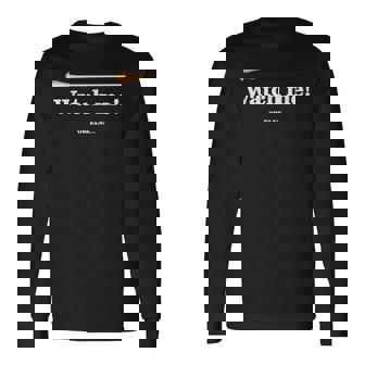 「 Watch Me Or Else 」「 私を見て！」最高の音楽監督に贈られる面白い音楽指揮者のミーム 長袖Tシャツ - Kawaiitshirt