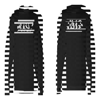 「Nagisa」ヘボン式「なぎさ」「ナギサ」下の名前 ローマ字 名入れ 名乗り ラテン文字 綴り 長袖Tシャツ - Kawaiitshirt