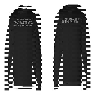 「火曜日」 ドイツ語 平日 曜日 日 ドイツ オーストリア スイス 週 火曜 長袖Tシャツ - Kawaiitshirt