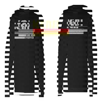 【けんじ ケンジ】名前 名字 家族お揃い ギャグ ネタ ウケ狙い 贈り物 ギフト 面白い おもしろ 長袖tシャツ 長袖Tシャツ - Kawaiitshirt