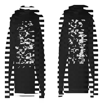 【ご結婚おめでとうございます】筆文字 毛筆 新婚 祝い 面白い 文字 おもしろ ネタ ウケ狙い 文字入り 夫婦 文字入れ 長袖Tシャツ - Kawaiitshirt