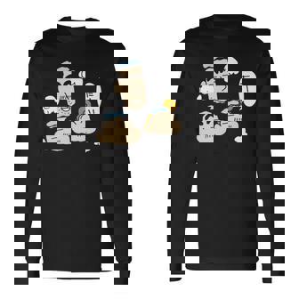 【まんが】クレヨンしんちゃん 仲良くお風呂 長袖tシャツ 長袖Tシャツ - Kawaiitshirt