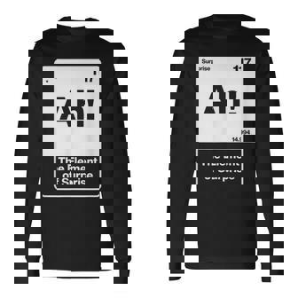 ああ驚きの要素 長袖Tシャツ - Kawaiitshirt