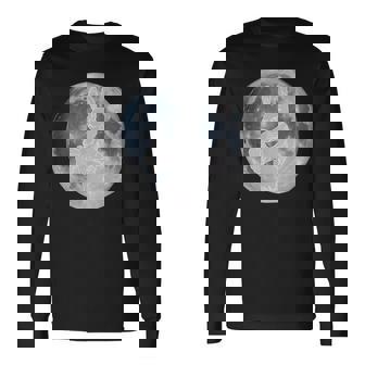 うさぎ星人 On The Moon 長袖Tシャツ - Kawaiitshirt