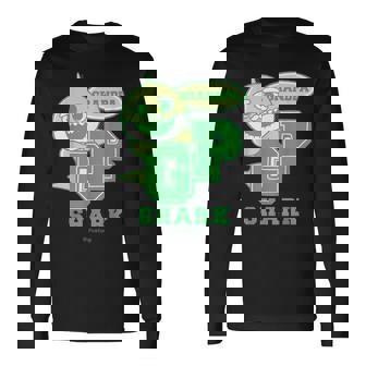 おじいちゃんシャーク・レトロ・ベイシャーク・サメもぞくプレゼント・キッズ・メンズ・ウーマンズ 長袖Tシャツ - Kawaiitshirt