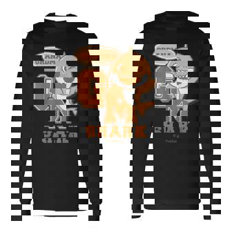 おばちゃんシャーク・レトロ・ベイシャーク・メゾーとサゾくプレゼント・キッズ・メンズ・ウーマンズ 長袖Tシャツ - Kawaiitshirt