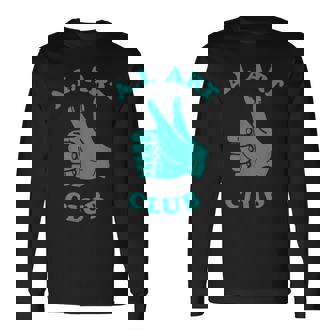 おもしろaiアートクラブ 人工知能 機械学習 長袖Tシャツ - Kawaiitshirt