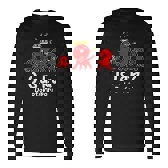 おもしろタコ たこ焼き 和食 大阪 日本旅行 長袖Tシャツ - Kawaiitshirt