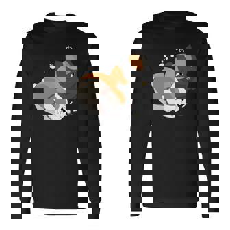 おもしろ猫ニャンコ先生 長袖tシャツ 長袖Tシャツ - Kawaiitshirt