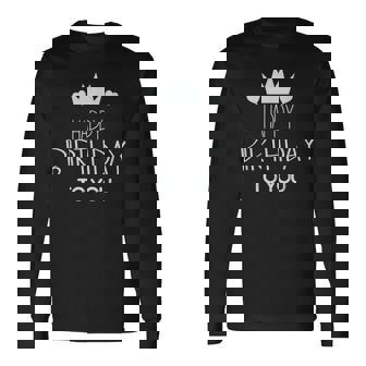 お誕生日おめでとう、おめでとうございます 長袖Tシャツ - Kawaiitshirt