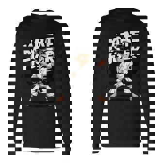 かわいい空手少年 格闘技キッド 長袖Tシャツ - Kawaiitshirt