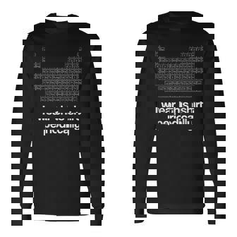 このシャツを定期的に着る化学しゃれ周期表 長袖Tシャツ - Kawaiitshirt