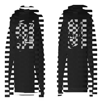 こんにちは94歳の誕生日のお祝い。 長袖Tシャツ - Kawaiitshirt