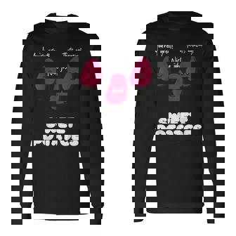 さつまいもを称賛する面白いさつまいもギャング 長袖Tシャツ - Kawaiitshirt