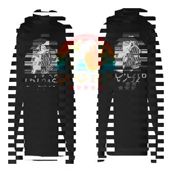 じいじ2026・おじいちゃんお知らせ・新生児のおじいちゃん・プレおじいちゃん 長袖Tシャツ - Kawaiitshirt