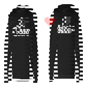 にハートのちひろの名前が大好き 長袖tシャツ 長袖Tシャツ - Kawaiitshirt