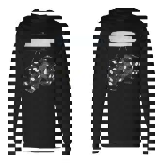 ふわふわサイコロtシャツ 長袖Tシャツ - Kawaiitshirt