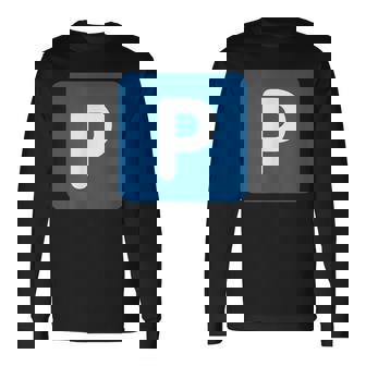 ぷしん P 長袖Tシャツ - Kawaiitshirt